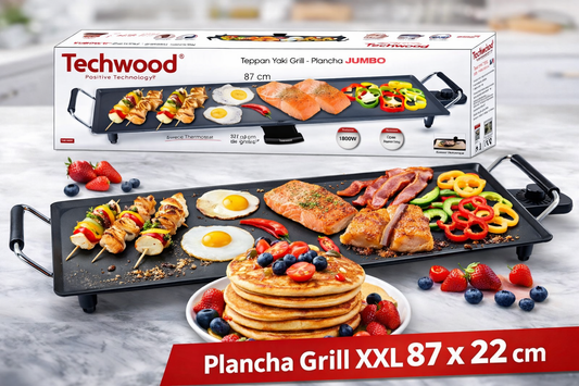 TECHWOOD Plancha Grill XXL 87x 22